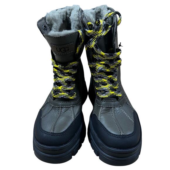 UGG Women's Ashton Addie Snow Boot Slate Brown Size 5 New Without Box - Picture 6 of 9